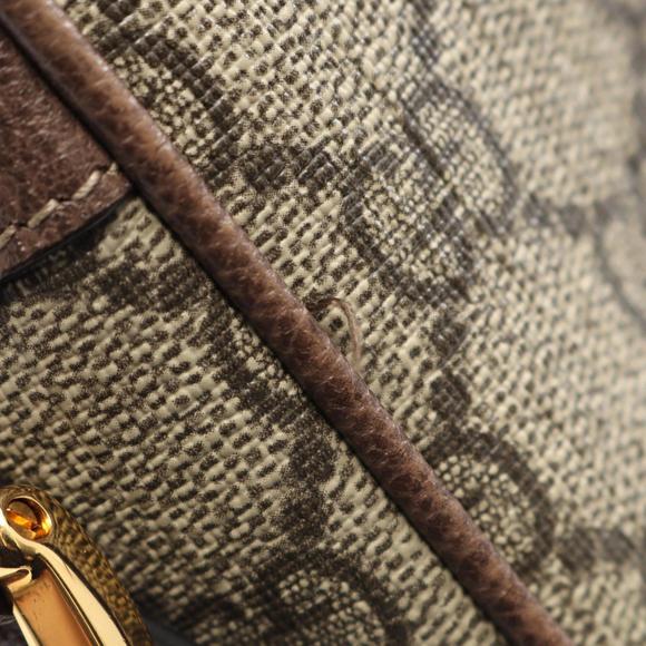 GUCCI Brown Leather Shoulder Bag - Picture 8 of 8